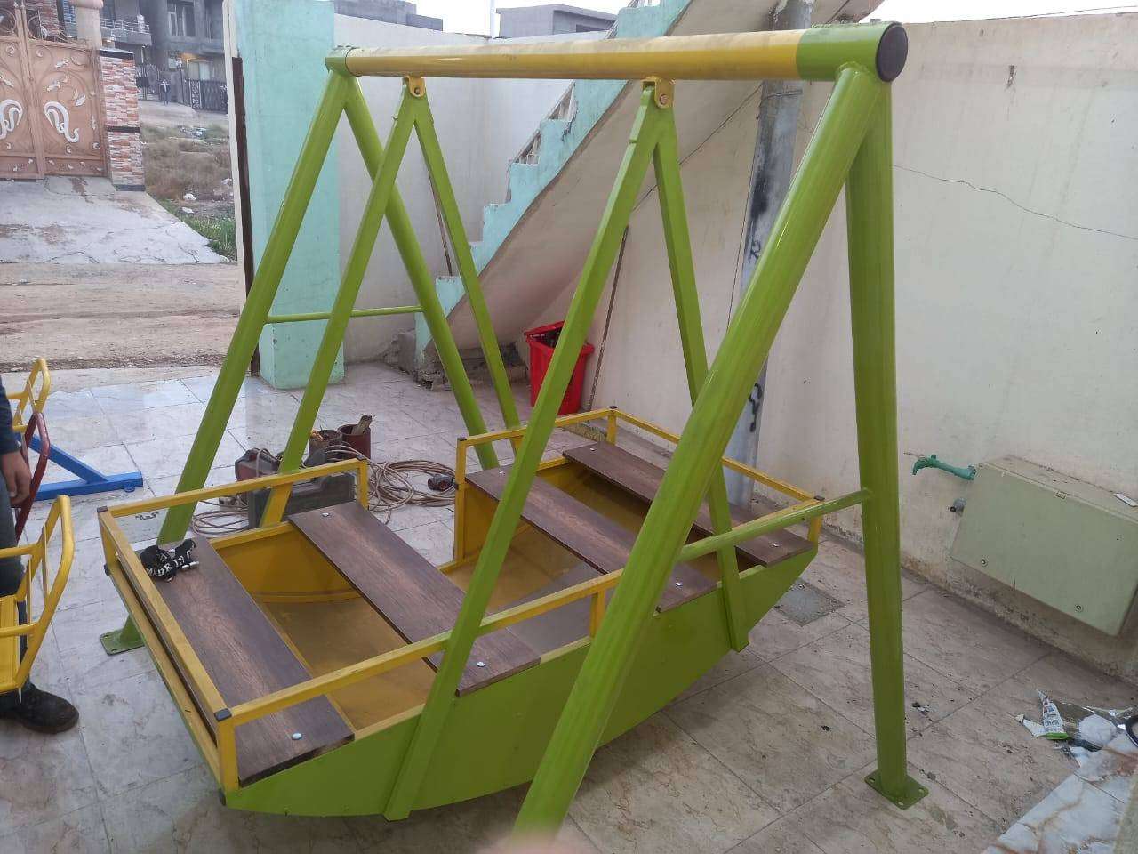 حدادة ابو حسين  لعمل كافة موديلات  المراجيح والعاب الاطفال حسب الطلب وبأسعار تنافسية
العنوان : الخالص العلوة داخل گراج السندية 

‏‪***********‬‏
