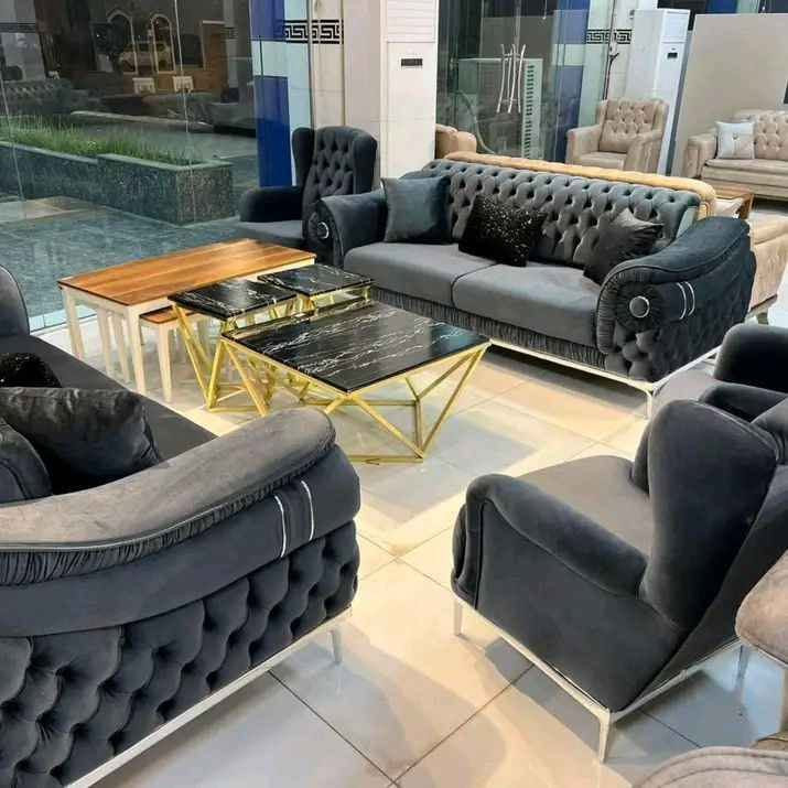 عرروض خاصه 😍😍

موديل درهم 700 الف فقط 

تخم عراقي مودرن تركي عشر مقاعد خمس قطع 
10مقاعد700
9مقاعد 660
8مقاعد 580
7مقاعد 535
5مقاعد 425

خمس قطع اثنين كبيرة ثلاثيه وحده وسط ثنائية و كرسيين مع كوشات عدد 6
جميع الالوان متوفره
توصيل داخل بغداد مجاني 
اطراف 15

القاعدة خشب كله بلوك 18مل
القماش چگور قديفه ثكيل او حسب الطلب متوفر انواع الاقمشه 
الاسفنج مميز اول مضغوط علو الاسفج 7سم 

❇️قياسات القنفات ❇️
190سم  القنفه الكبيرة ام ثلاث مقاعد 
150 سم القنفه الوسط ام مقعدين 
75 سم  الكرسي

العمق الكلي للتخم  75 سم عرض المقعد الصافي للجلوس 60سم
ضمان حقيقي للامانه 5سنوات 

للحجز ارسل
 الصورة 
والاسم 
ورقمين موبايل
والعنوان
على الخاص بغداد, العراق


**إذا كنت صاحب هذا الإعلان وتريد حذفه لأي سبب، رجاءا أرسل رسالة إلى الدعم الفني**