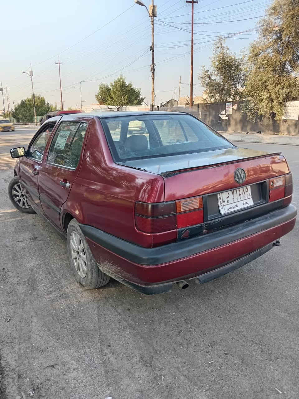 السلام عليكم
كولف فنتو 1993 
محرك 1800  مكفول 
كير  اوتو مكفول 
كابريتر دوش 
كير اوتماتيك 
تبريد ثلج  
سستم صوت 
عارضهه ب45 وبيهه  مجال عنواني بغداد الزعفرانية 
 رقمي ***********
