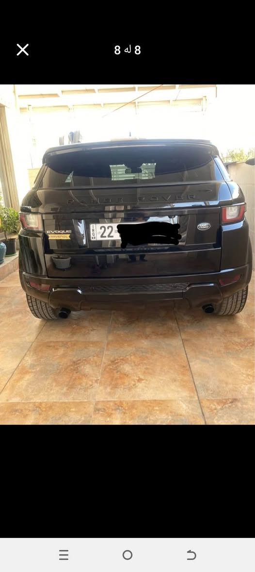 1-رةنج روفر ايفوك 2017فول مواصفات 
2-كير مكينة بةشةرت قپاغيمكينةي  كرايتةو بو ديجيتةل بةشةرت 
3-روويشتن 133هةزار ماشي
4-فول مواصفات بي پانوراما 
5-صبوغ جاملغ بونت بةبي ناوي 
6-ارباك سيستم 
7-تحويل وكالة بةشةرت سنوي جديد 
8-سحري 127قفل قفل قفل 280.000هةزار غرامةي لةسةرة دةيگةريننمةوة
9- أربيل, العراق


**إذا كنت صاحب هذا الإعلان وتريد حذفه لأي سبب، رجاءا أرسل رسالة إلى الدعم الفني**