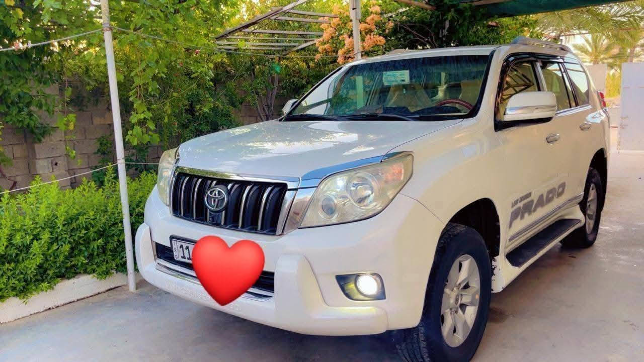 تويوتا برادو 2012 خليجي
مكفولة من الصبغ والتبديل
مكينة 6 سلندر
الون ابيض 
سبيرتعليك
شاشة
كاميرا خلفيه و امامية
حساسات
دفع رباعي ٤×٤
7 راكب هوك
3 قطع تبريد ٣
اشاير على المراية
تزحلق لايت زنون
بعد بيها موصفات هواي
رقم انكليزي  بأسمي بغداد 
للامانه سياره نظيفة جدأ
مكاني بغداد
للا ستفسار الاتصال على الرقم ***********
