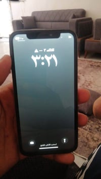 ايفون X • شاشة وبطارية مبدلة • قفل مكاني