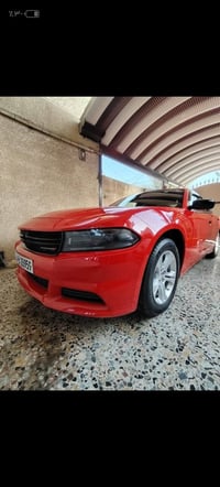 دوج جارجر 2022 لون احمر  كلين تايتل   رقم دهوك الجديد  بدون صبغ وشخط ح...