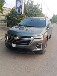 سيارة شوفرليت ترافيرس موديل 23 مكينه 6 سلندر 3 قطع تبريد السيارة  ماشي...