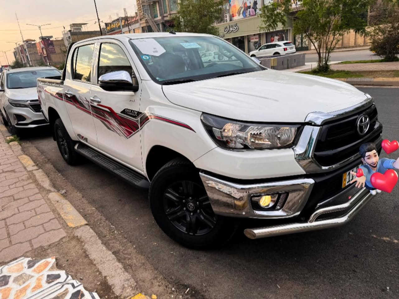 TOYOTA
هايلوكس 2023
ماشية 40,000 وقابل للزيادة
وكالة شركة نبض sas
رقم بغداد . مكانها الكوت 
گير اوتو . تشغيل سويچ 
للتواصل ع الخاص او الاتصال ***********
