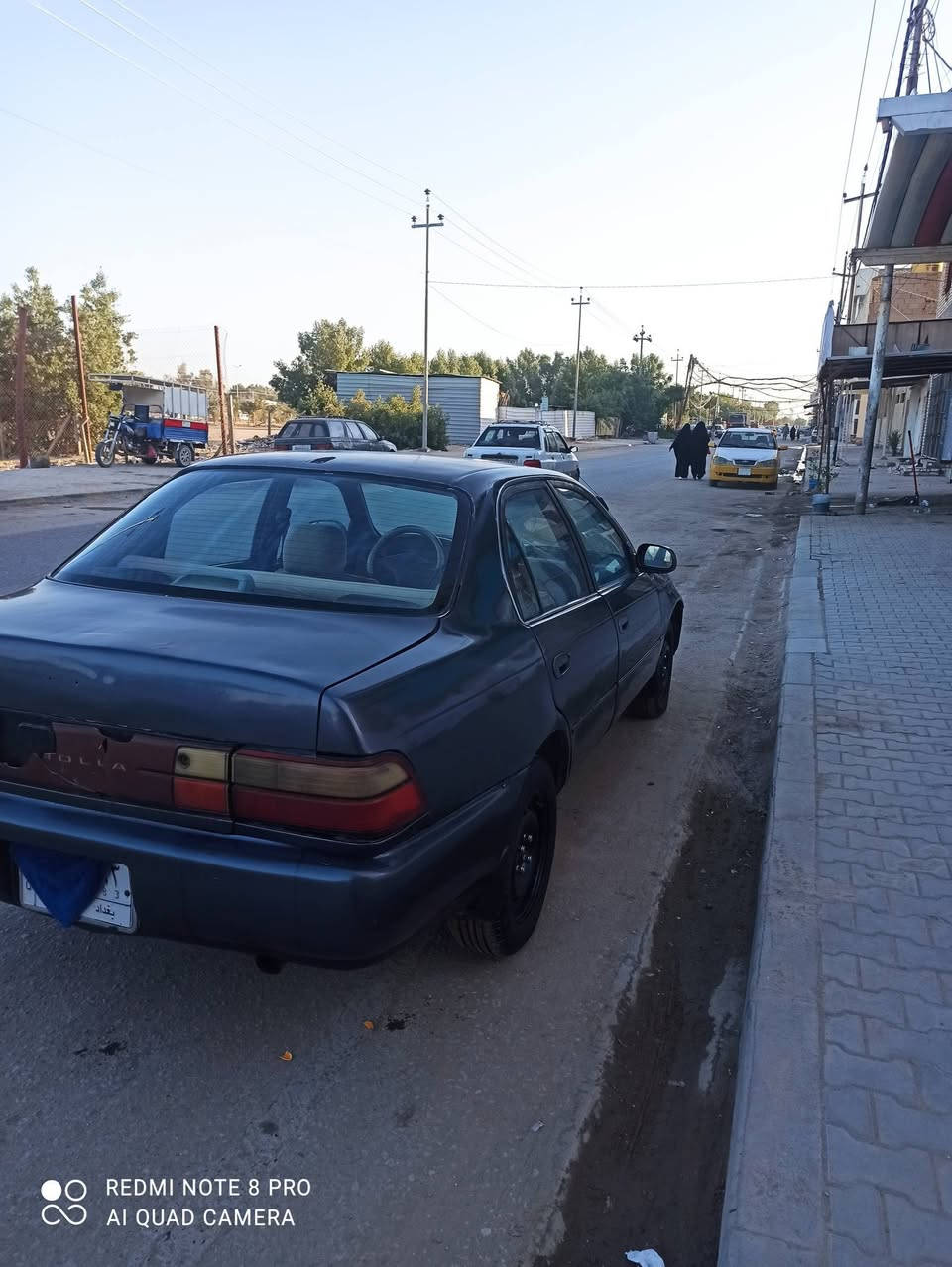 كورلا موديل 94 رقم بغداد الماني مشروع وطني ل26 شهر ال6 محرك كير مكفولات ب38 ورقه وبيها مجال مكان السيارة النجف كهربائيات شغاله ***********
