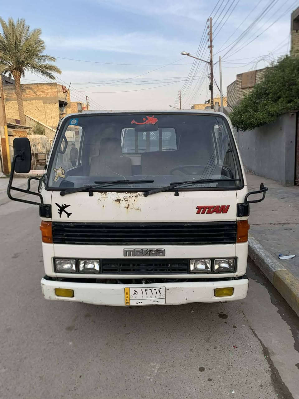 سلام عليكم  مازده موديل 94رقم بغداد تاير خلفي 13 مكفوله كفاله عامه من كلشي رقمه بغداد  مكان بغداد سعر 45 وبيه مجال رقم ***********
