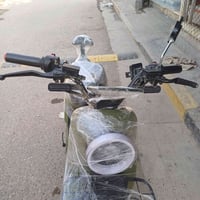 مكلف بلنشر 👍  دراجة R9شحن  موديل2025 بيهاا ضربه خفيفه جوه السعر ٤٠٠ او...