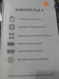 ريدمي باد 6 لون اسود جهاز نضيف مستخدم قليل كامل ملحقاته ويا عنواني بغد...