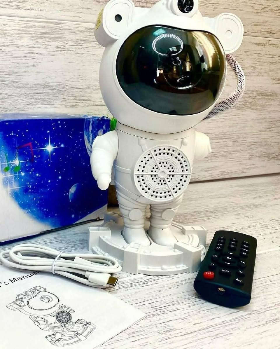 جهاز الإضاءة الأجمل على الإطلاق ❤️
جهاز STARRY SKY PROJECTOR ✨
رجل فضاء مع بروجكتر وسبيكر سوا 😍
يعطي إضاءة ملونة مع نقط ليزر خضراء 🌈
تتسع وتصل إلى مسافة 500 متر ✅
لتعطي منظر مشابه للسماء / الفضاء 💯
مزود بريموت كونترول للتحكم عن بعد 📱
يمكن من خلاله تغيير ألوان وأنماط الإضاءة 👌
كما يمكن إضافة الأغاني عن طريق بلوتوث 📲
أو استخدام النغمة الأساسية للجهاز ✅
لإضافة مؤثرات وأصوات من الطبيعة 🥰
الجهاز يعمل عن طريق  Usp🔋
الأبعاد { قطر القاعدة 12 - الارتفاع 22 } سم


**إذا كنت صاحب هذا الإعلان وتريد حذفه لأي سبب، رجاءا أرسل رسالة إلى الدعم الفني**