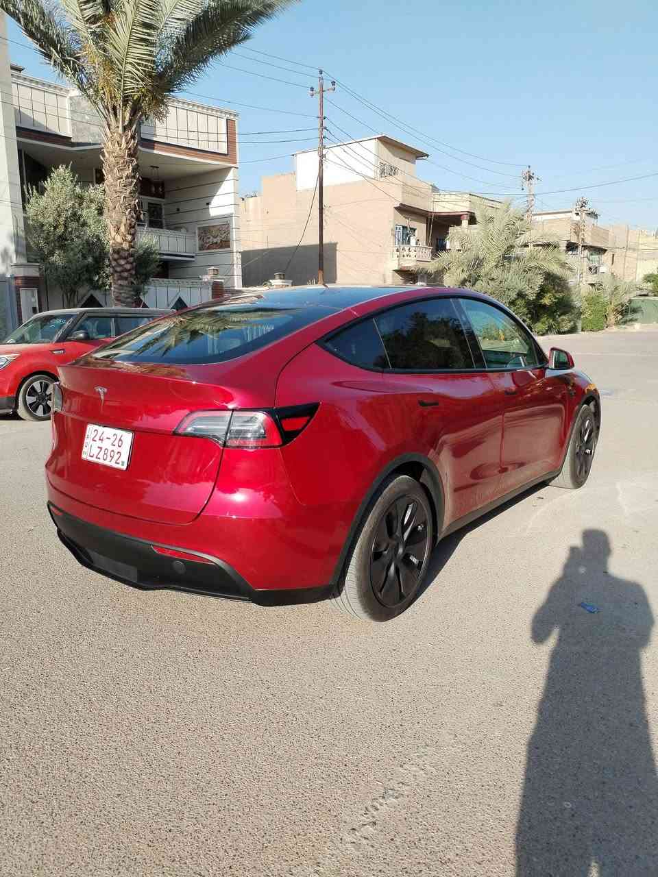 تسلا Y فئة لونك رينج 2025 للبيع
دخول جديد
 بسعر 22500$ 
السياره اون لاين عربي
بدون ايرباك

فول مواصفات معروفه مواصفات التسلا 1/1

حادث خفيف جدا قبق صندوك ماشيه 5 الف  

وياها شاحنه ٣٢ امبير رقم كاتي

للاستفسار 
بيع فقط 

***********
