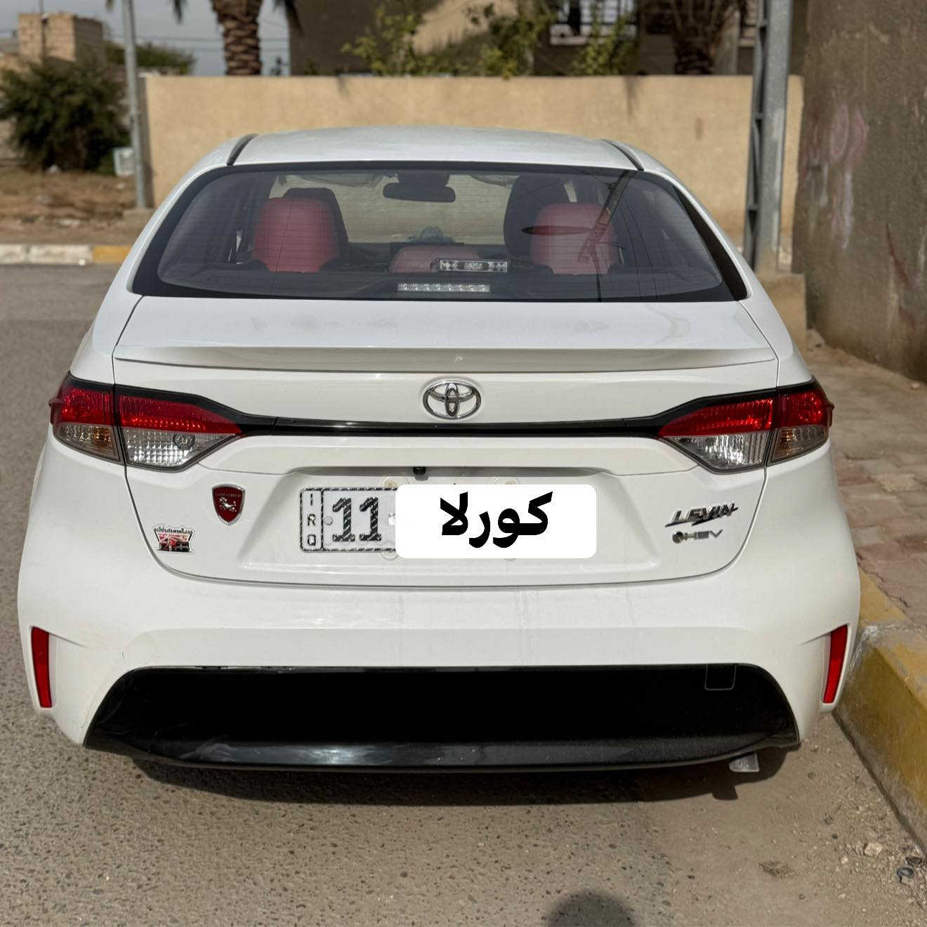 السلام عليكم …
كورلا مديل 25 هايربد مكولفه من كلشي فقط شخط باب السايق أثر دراجه ورجعته ع البارد / السعر 160 وبيها مجال بسيط 
***********
