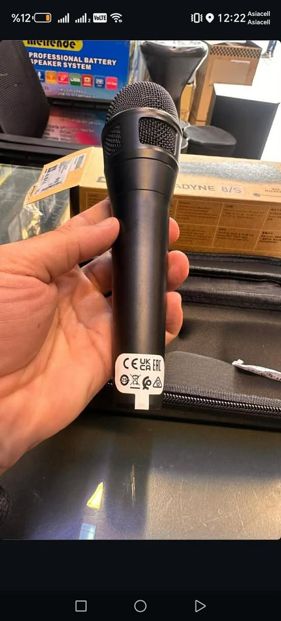 مايك شور اصلي مكسيكي صوت ودفع ونقاوه كوالتي عالي
سعر 65 الف متوفر توصيل لجميع محافظات 5 الاف


**إذا كنت صاحب هذا الإعلان وتريد حذفه لأي سبب، رجاءا أرسل رسالة إلى الدعم الفني**