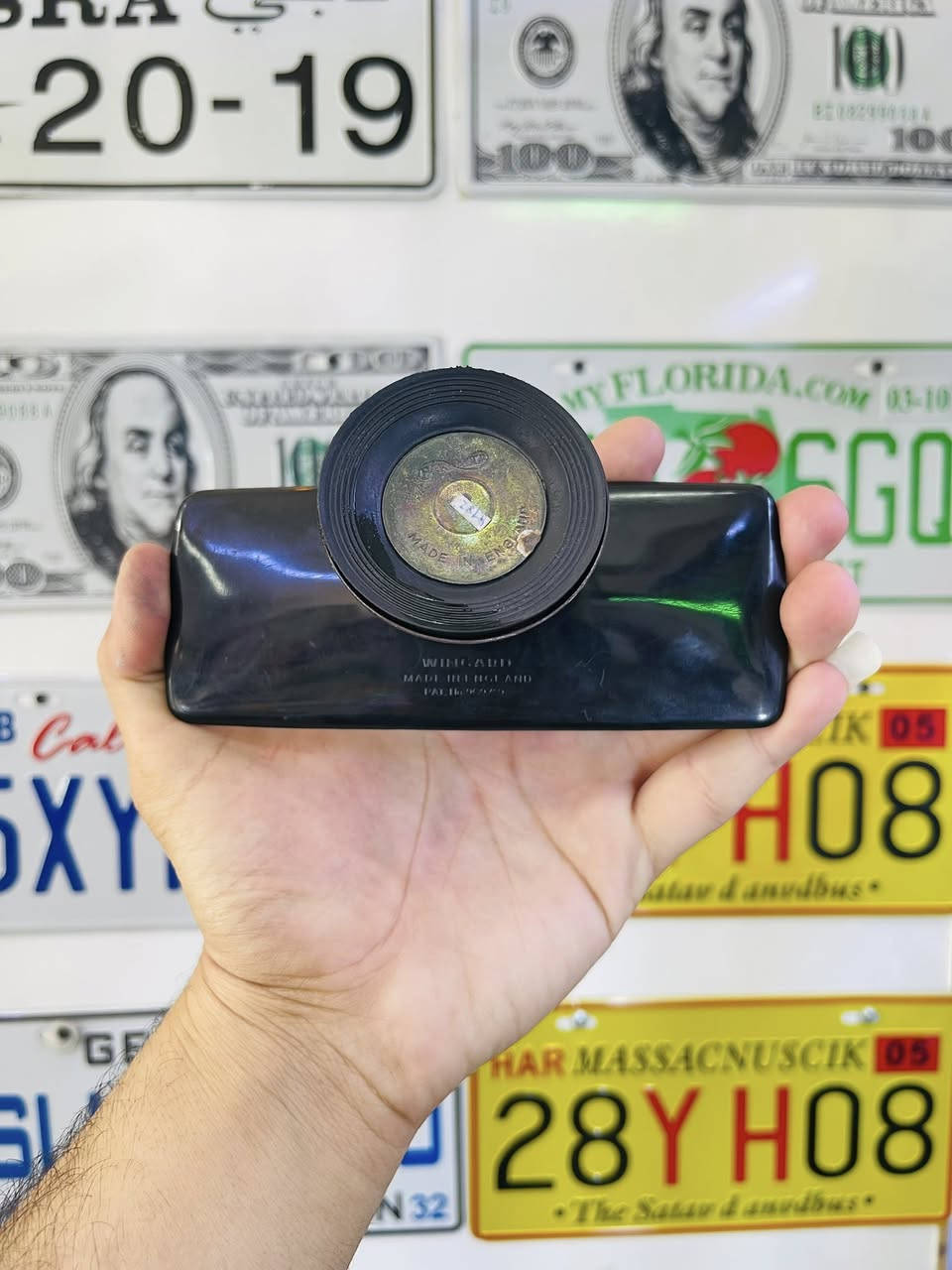 مراية داخلية نكليزية فحص
كماليات الكاصد للسيارات
***********
