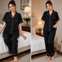 بجامة نسائية • ٣ قطع • قياس لارج