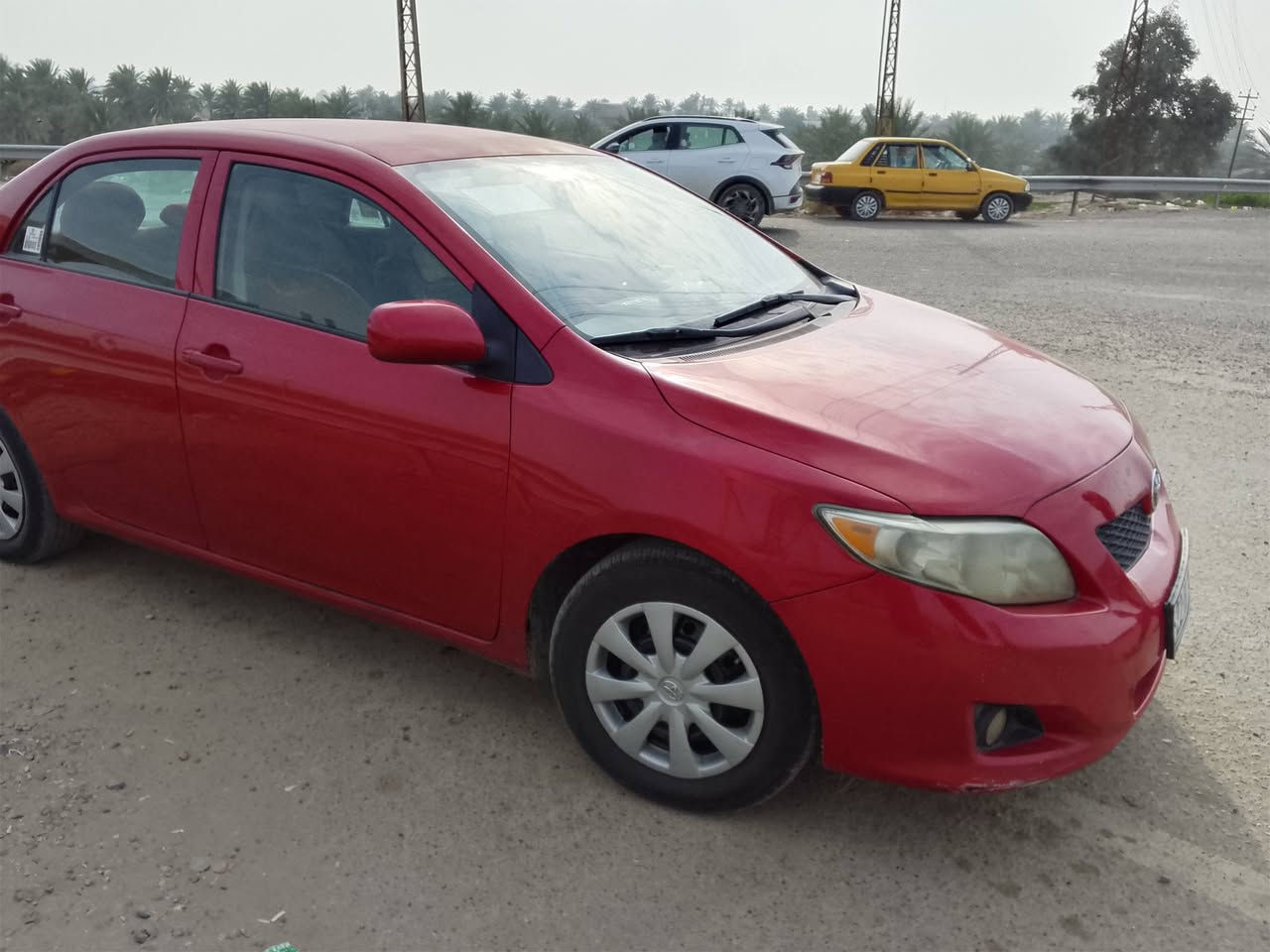 سلام عليكم سيارة كورولا للبيع موديل 2010وارد امريكي  رقم اربيل بسمي سعر 100مكاني بغداد تاجي رقم ***********
