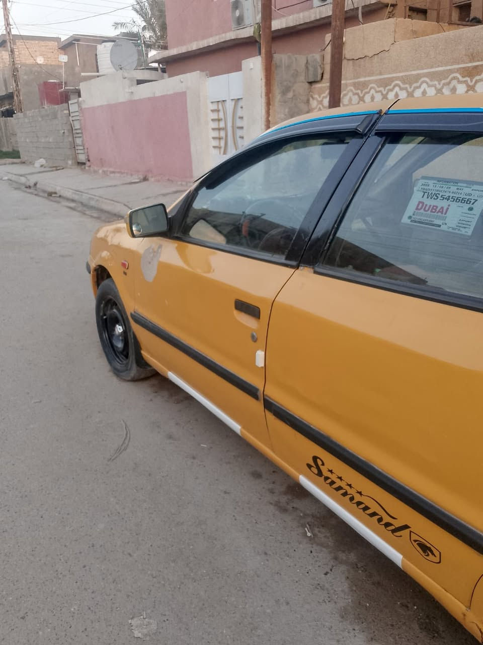 السلام عليكم سمند موديل 11 بسمي رقم بغداد انكليزي صدر وتبريد وتخم تاير ومكينه خير من الله كير لو يرادله كلج لو عينه وصينيه 
مكفوله بيهة طخه بجاملغ فقط 
سعرهة 31 وبيهة مجال بسيط وكلشي موجود بسوك ماعجبك المنشور اعبره مكان بغداد ابوغريب 
***********
