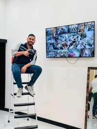 نعمل على تنصيب وتجهيز كاميرات المراقبة بكافة الانظمهip & انلوك للمشاري...