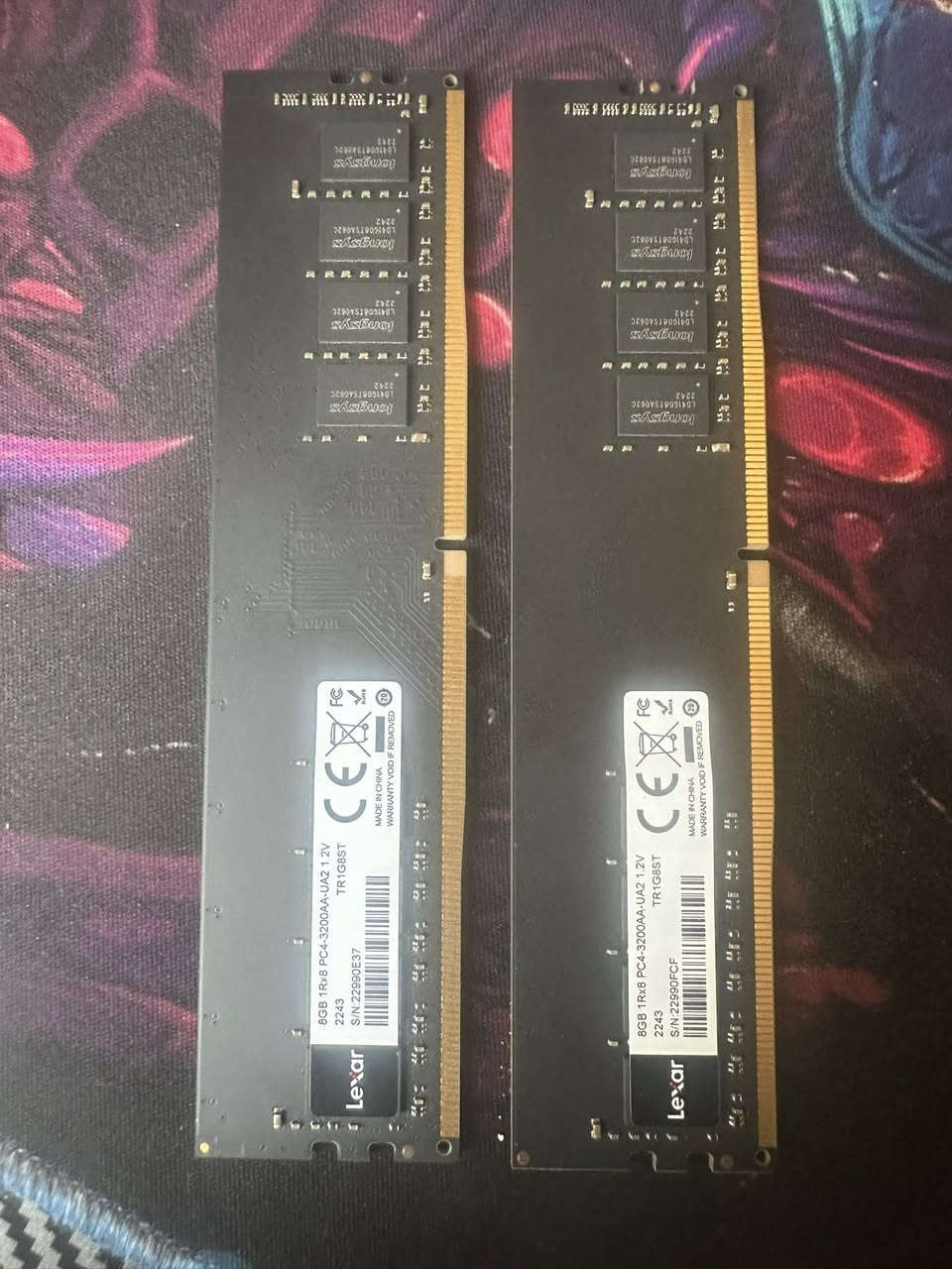 كت رامات ليكسر تردد 3200

2x8GB 16GB

مستخدمة اقل من سنه 

السعر 120الف


**إذا كنت صاحب هذا الإعلان وتريد حذفه لأي سبب، رجاءا أرسل رسالة إلى الدعم الفني**