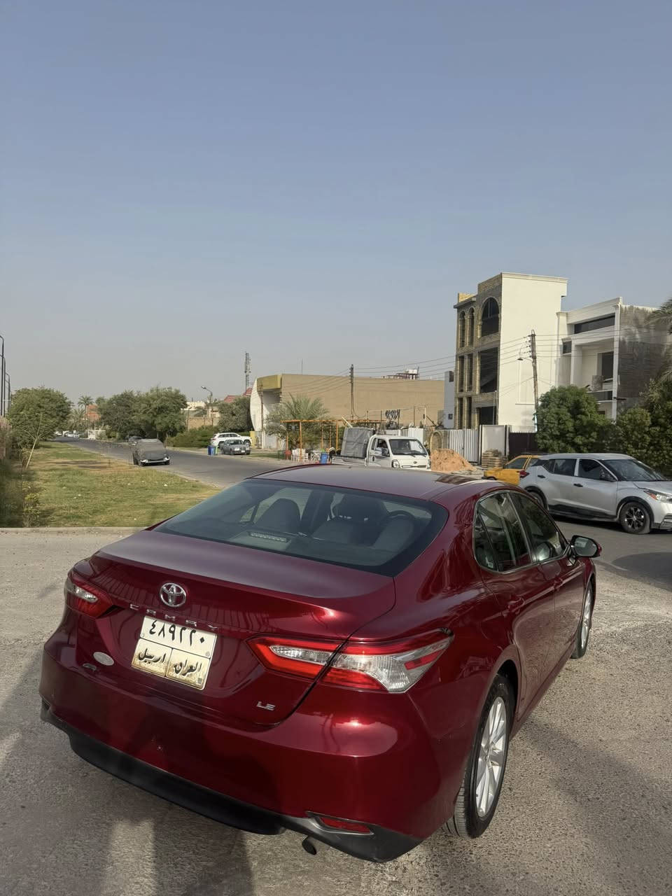 السلام عليكم
كامري LE 2018

بيع فقط

وارد كندي دخول كلين تايتل

رقم  جديد إنكليزي اربيل السيارة باسمي تحويل مباشر

محرك ٤ سلندر ٢٥٠٠

گير ٨ نمرات

دفع امامي

شاشة بلادية

كشن سايق كهرباء

كشنات قماش

تحذير تصادم

بريك تصادم اوتوماتيكي

محافظة على المسار

تحكمات ستيرن جهتين

كروز كنترول

وضعيات قيادة سبورت و عادي

كامرة خلفية

و باقي مواصفات الLE المعروفة

رقم  جديد إنكليزي اربيل السيارة باسمي تحويل مباشر

السيارة بيهة سونار (ملاحظة الشاصي واصل بس راس الشاصي) 

المكان بغداد 

للتواصل 

***********
