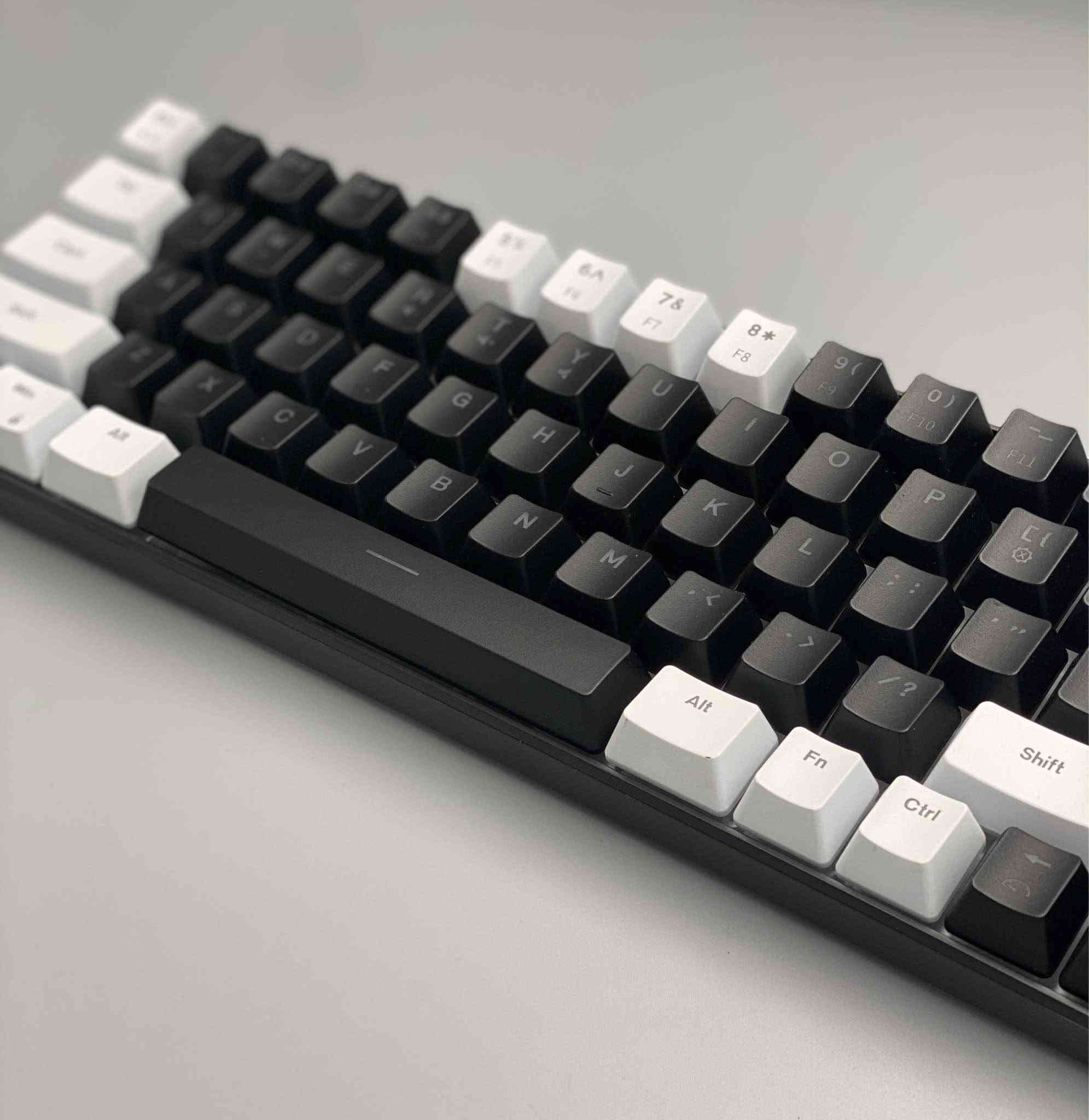 ⌨️ Snpurdiri 60% RGB Backlit Membrane Keyboard

🔹 التصميم: 60% مدمج لتوفير مساحة أكبر للمكتب 🎮
🔹 عدد المفاتيح: 61 مفتاح
🔹 النوع: Membrane Keyboard بهدوء أثناء الكتابة ⌨️
🔹 الإضاءة: RGB Backlight مع تأثيرات إضاءة متعددة ✨
🔹 الاتصال: سلكي عبر USB Plug & Play 🔌
🔹 Anti-Ghosting: دعم مفاتيح متعددة لاستجابة أفضل أثناء اللعب 🎯
🔹 التصميم: خفيف وصغير الحجم، مناسب للجيمينغ والتنقل
🔹 التوافق: Windows / Mac / Linux
🔹 الخامات: Keycaps مقاومة للتآكل للاستخدام اليومي

💡 كيبورد اقتصادي بتصميم 60% وإضاءة RGB جذابة، مناسب للألعاب والاستخدام اليومي مع حجم مدمج.

السعر : 20 الف
خدمة توصيل 🚚 لكافة أنحاء العراق 🇮🇶 بغداد, العراق


**إذا كنت صاحب هذا الإعلان وتريد حذفه لأي سبب، رجاءا أرسل رسالة إلى الدعم الفني**
