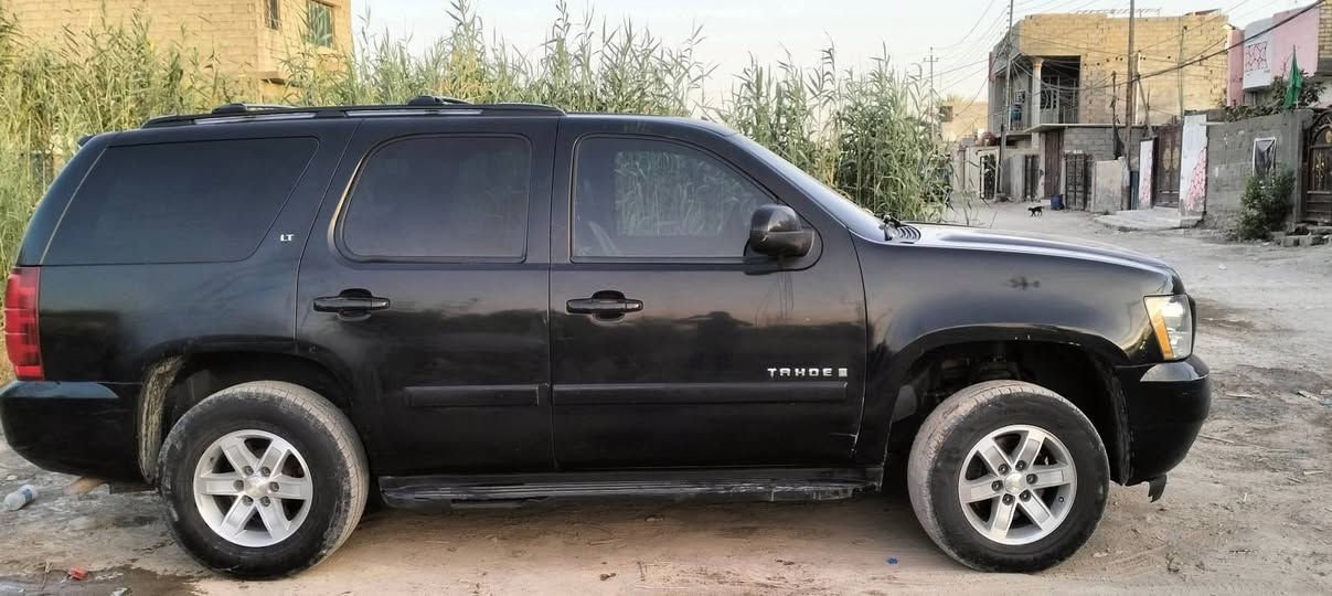 تاهو مديل 2009
كفالة كير محرك كصة عشائر
السيارة جاهزه ممن كلشي 
مابيها لانقص والاعطل 
تبريد تدفئة خير من الله 
دخول سياحي 
السعر 85 وبيها مجال
***********
