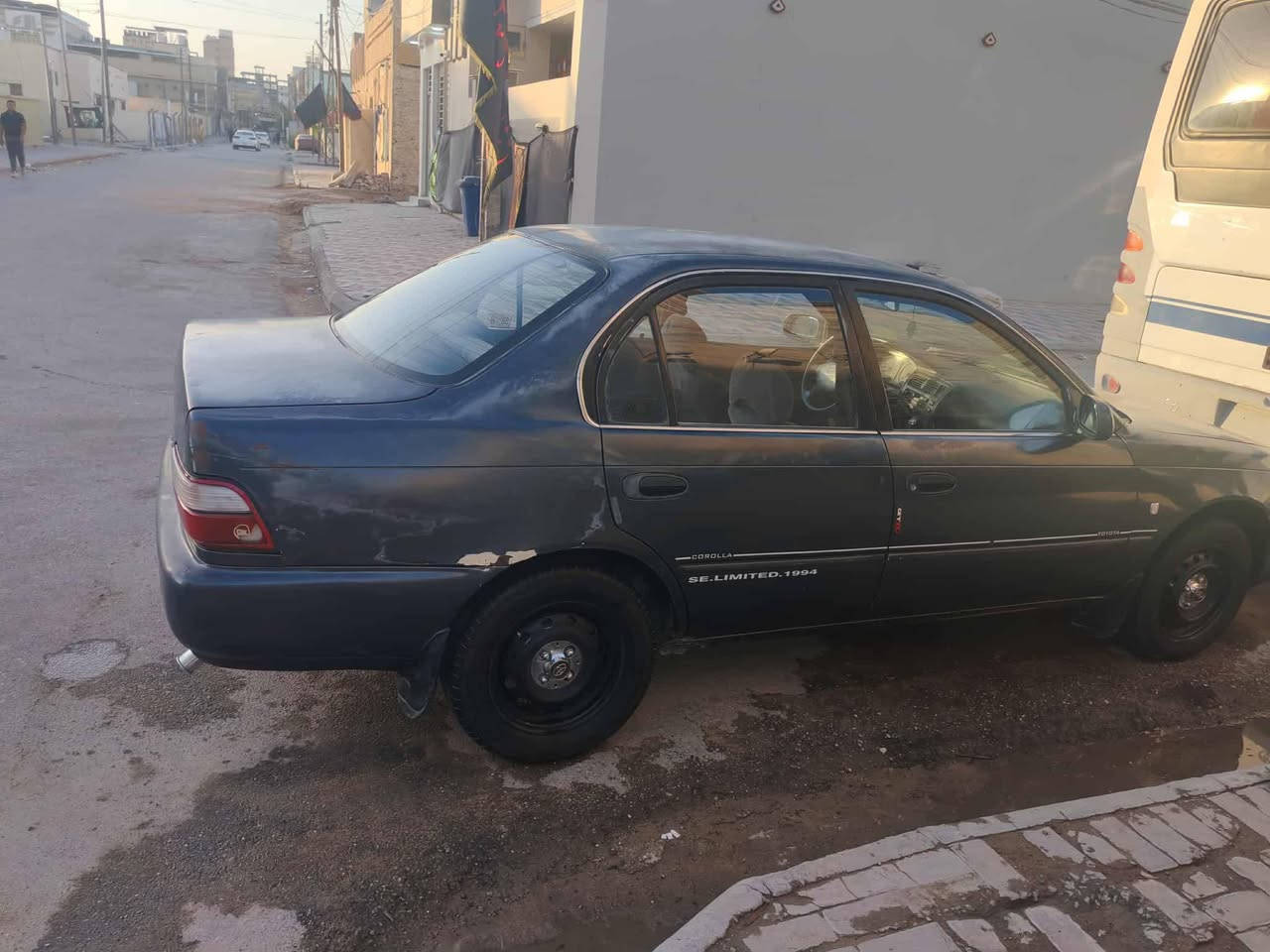 سلام عليكم كورلا موديل 1994سياره حلوه مكفولة قطر ت صبغ مابيه مكينه كير مكفولات حدادية جديدة باور جديد سياره متعوب عليه مكاني بغداد شارع حيفا السعر 53بيها مجال *********** اني مكلف بل نشر محوره  تحوير درجة اولى
