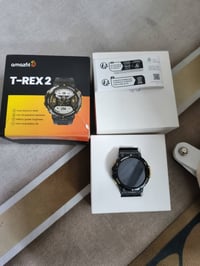 Amazfit T-Rex 2 • نظيفة جداً • مقاومة للماء