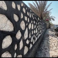 بناء حجر • أسياج بيوت • تطبيك