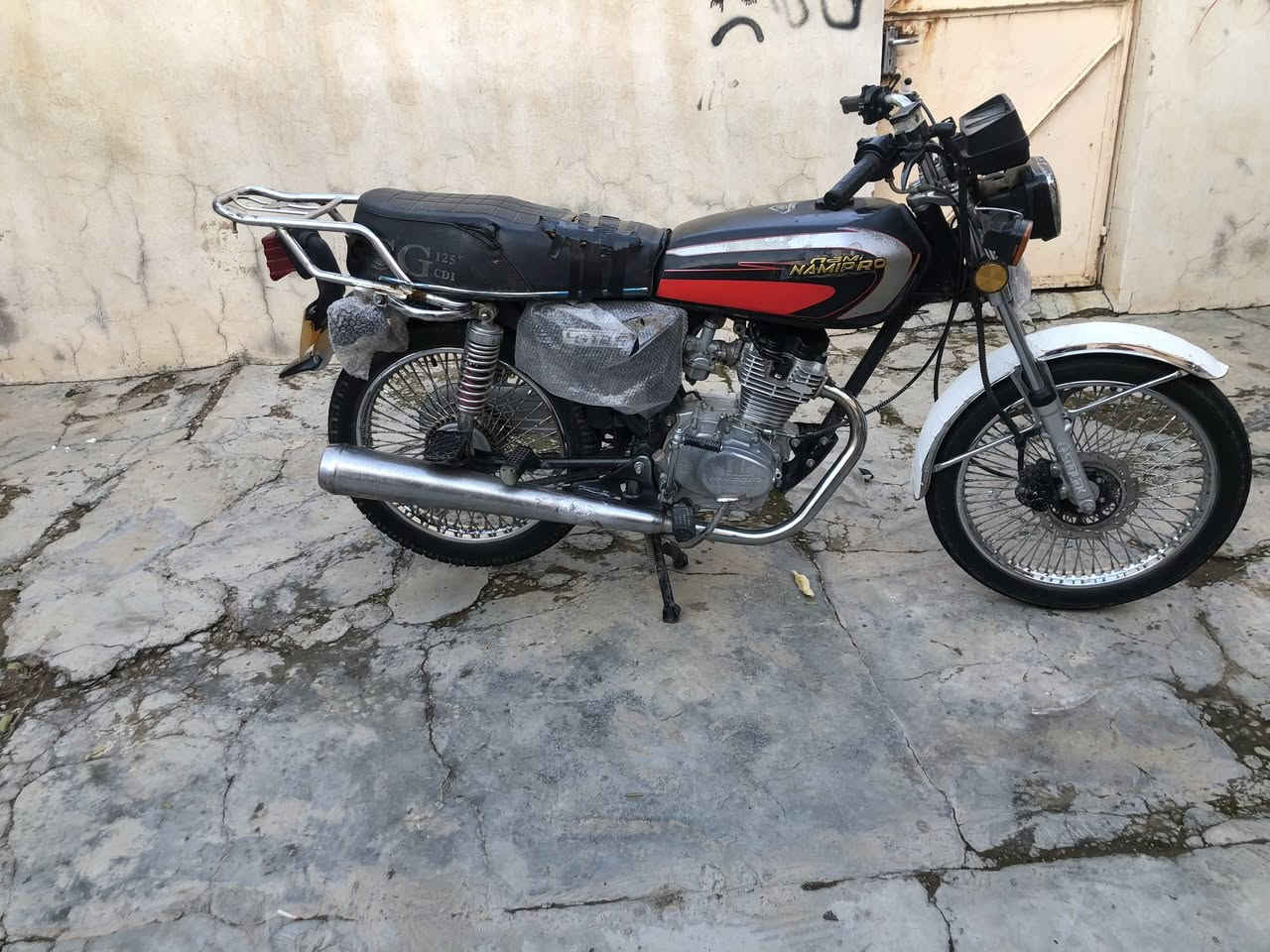 سلام عليكم دراجه مودیل2022دراجه محرک امبدل ولف. شرط لا صرف ولا بخار  

مکانی کرکوک. ***********
