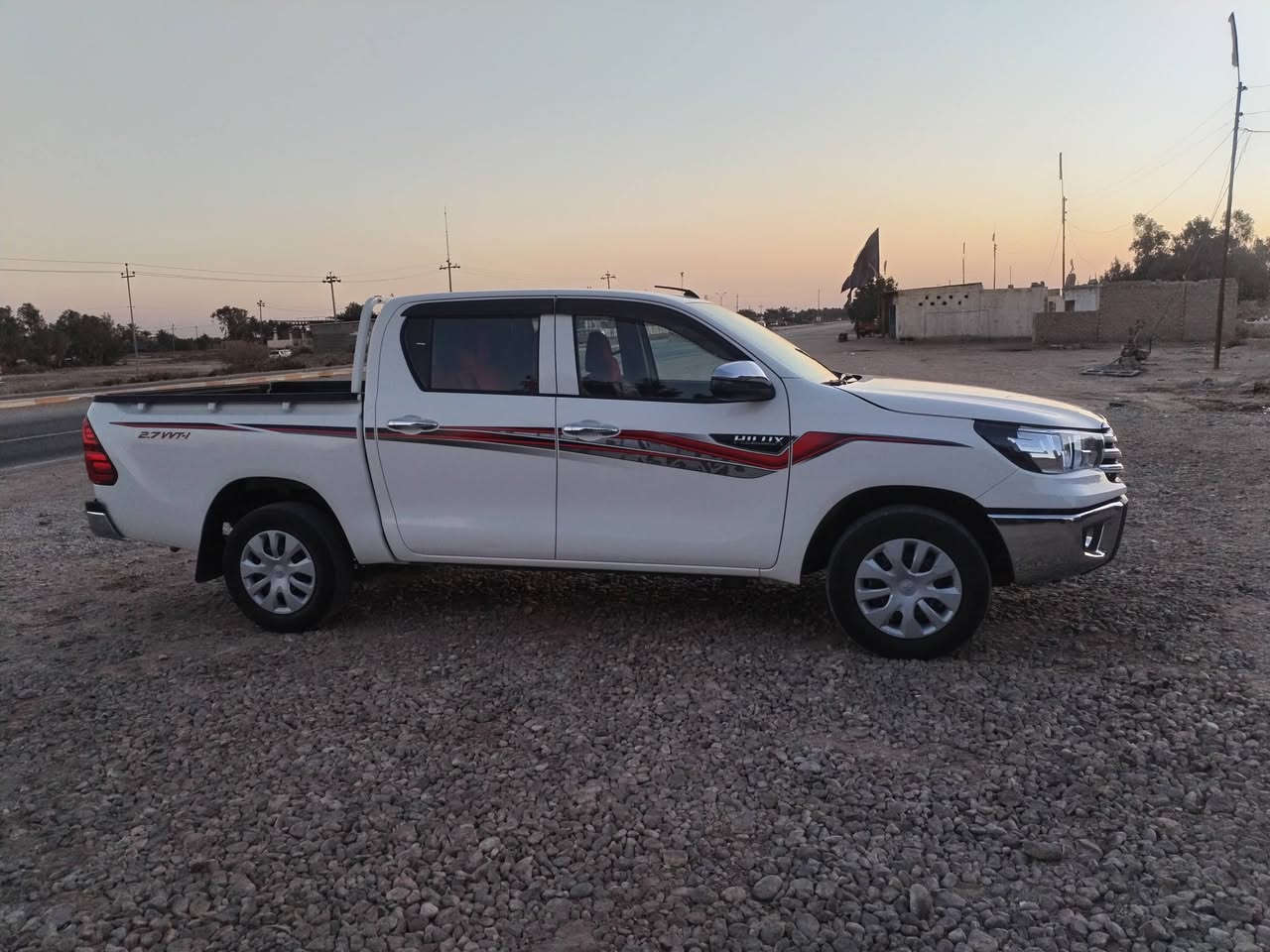 السلام عليكم
تيوتا هايلوكس 
موديل 2024 
مكفوله كفاله عامه 
السعر245 
***********
