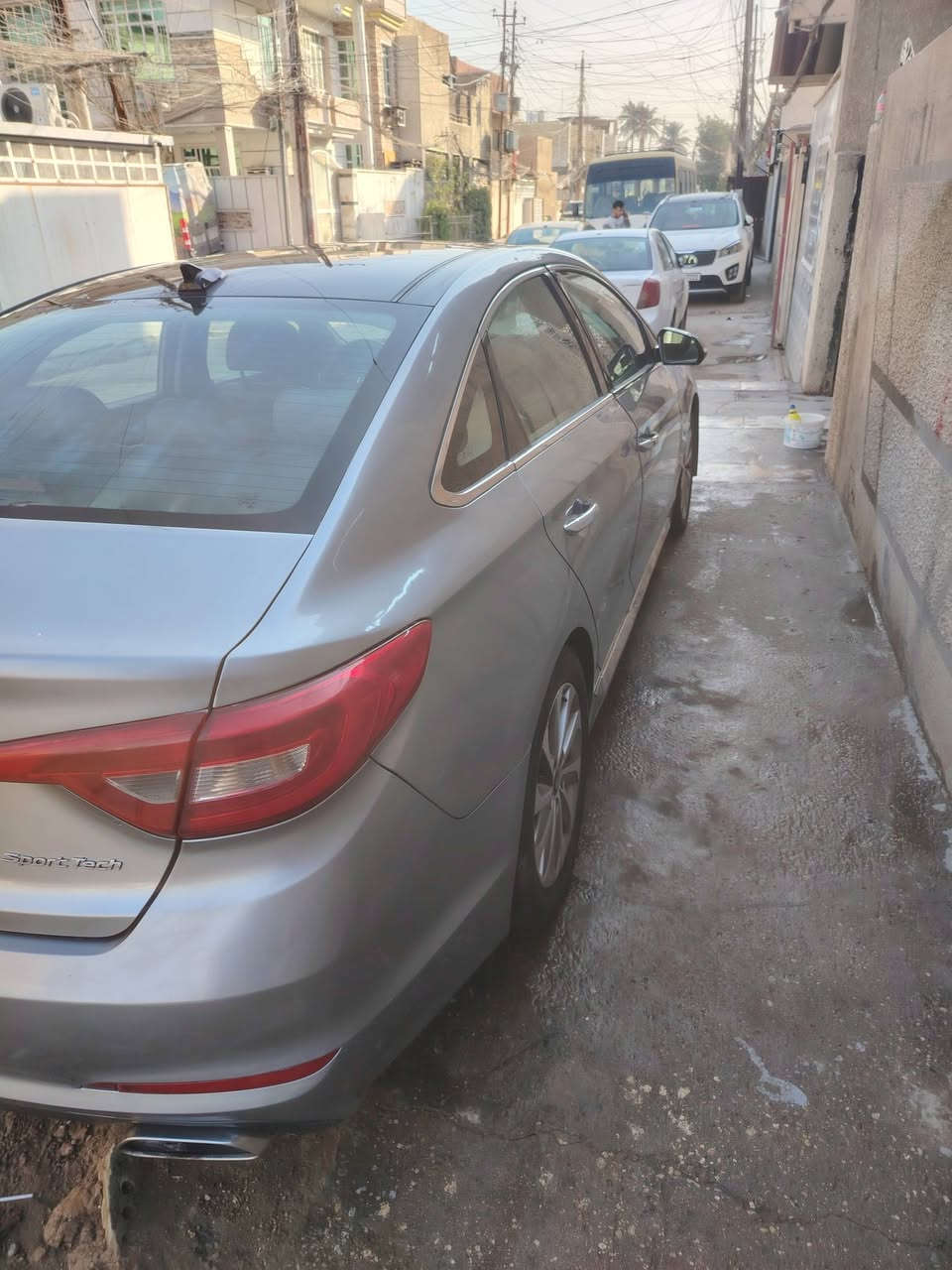 السلام عليكم سوناته موديل 2017 أمريكيا حادث جاملغ خلفي سيارة واحد على واحد فول رقم سليمانيه با سمي العنوان. السياره  بغداد الأمين الثانيه رقم الهاتف ***********
