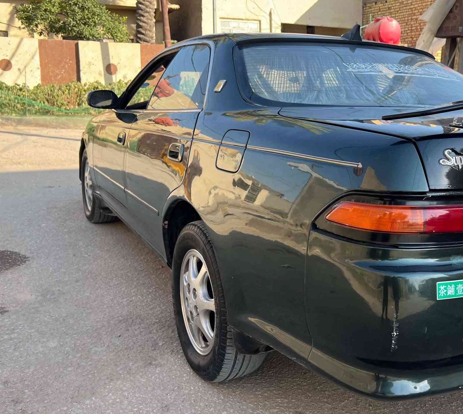 مارك نفخ لون زيتوني  موديل 93 رقم ديالي إنكليزي سنويه جديده
محرك 2500 ديلكو 
محرك وكير مكفولات حداديه خير من الله باتري جديد تخم تاير 
لايتات كرستال 
مكفوله كص ونقل جثه صبغ عام جماليه السعر 60 وبيه مجال حك الجيه مكاني بابل رقم الهاتف ***********
