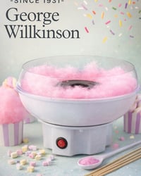 ماكينة غزل البنات المنزلية تخليك تسوي حلوى القطن خلال دقائق ✨ سهلة الا...