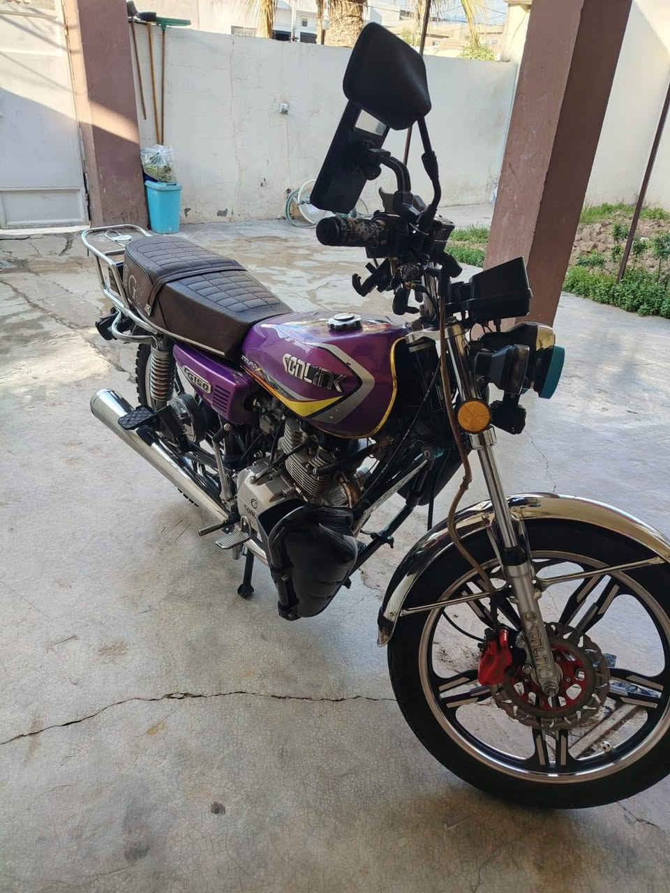 السلام عليكم /
اخواني موطور 5 گير موديل 2023 محرك شرط ما مفتوح شرط كلش نظيفه الدراجه مرقمه رقم كركوك وبأسمي شرط التحويل الدراجه للبيع للأستفسار اكثر اتصل ***********
