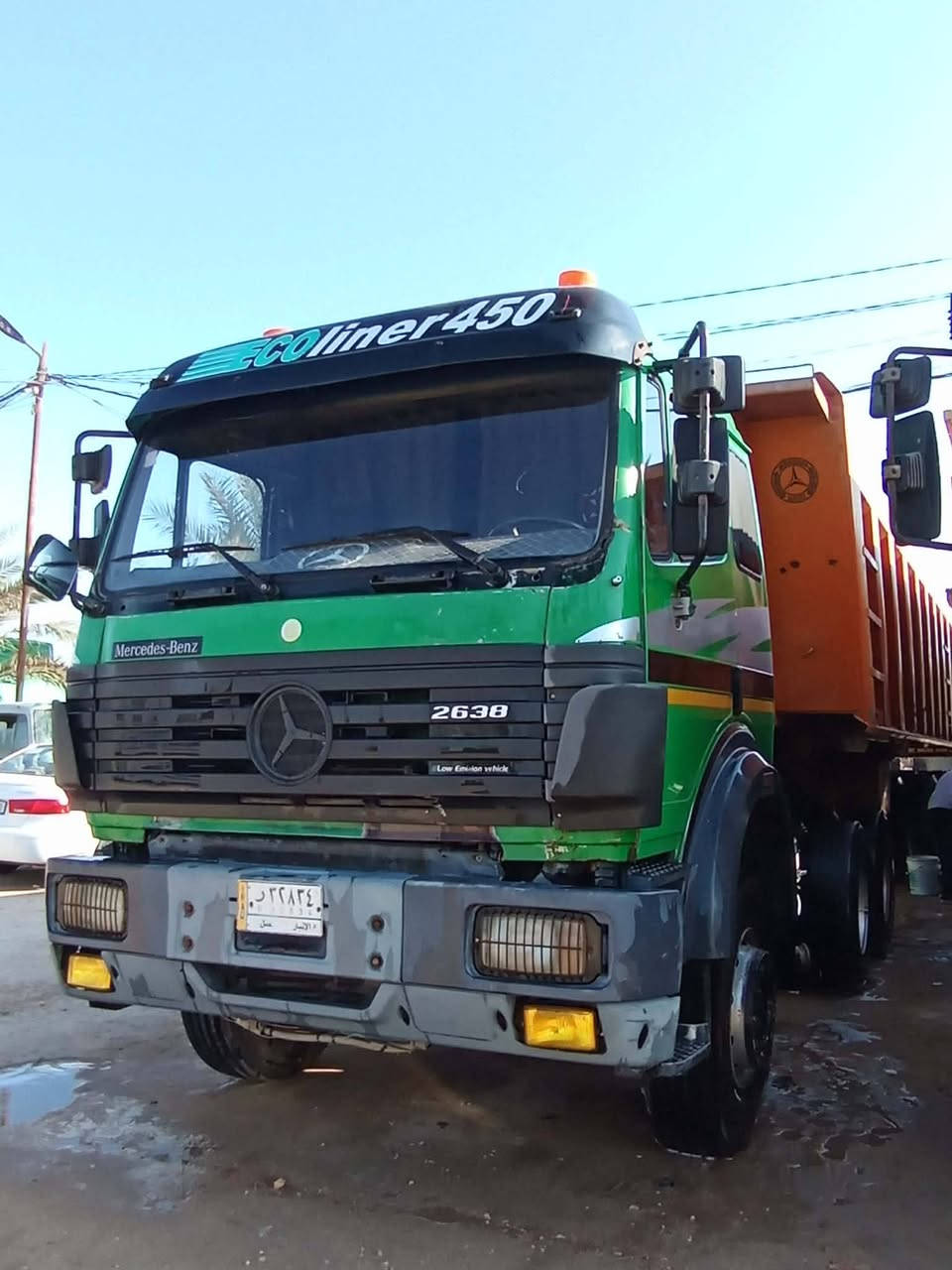 سلام عليكم سياره البيع البي ٩٦ مكينه 44 كير 220 تخم تاير مجموعه 5فحله كتروز رقم انبار ٣ لوحات بسمي ل٢٨ مربوطه قلاب تلث محاور الاستفسار***********
