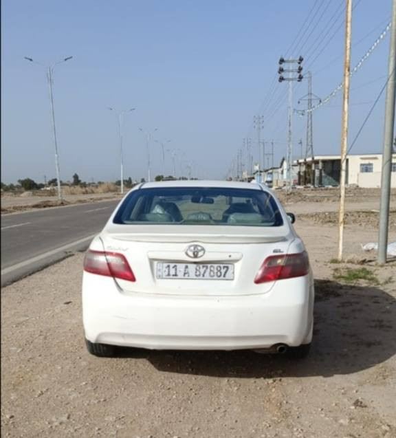 كامري 2008 خليجي
مصبوغة حزام جمالية بدون معجون بدون ضربة
بيها تعديل بالبراكيت مال الدعامية
لغود وشواصي وحوض مكفولات
كير مكينة مكفولات لا تبخير ولا تنقيص
تبريد تدفئة كهربائيات كلها شغالة
 هزة جديدة وسنوية نافذة ومشروع وطني
رقمها بغداد بأسمي
مكاني نجف
سعرها 93
اخوان رجاءا بس الي يريد يشتري صدك يخابر
وسعرها سعر سبكترا بس اني لان اريد ابيع
***********
