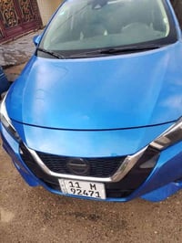 فيرسا موديل ٢٠٢١ رقم بغداد الجديد حادث جاملغ امامي وجاملغ خلفي بدون دو...