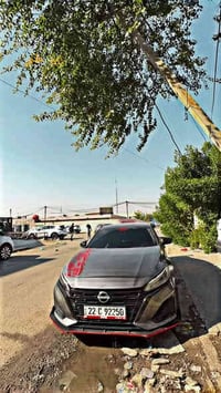 شباب  نيسان الاتما موديل 2023 السياره حادثها كلش حلو بيها الجاملغ الام...