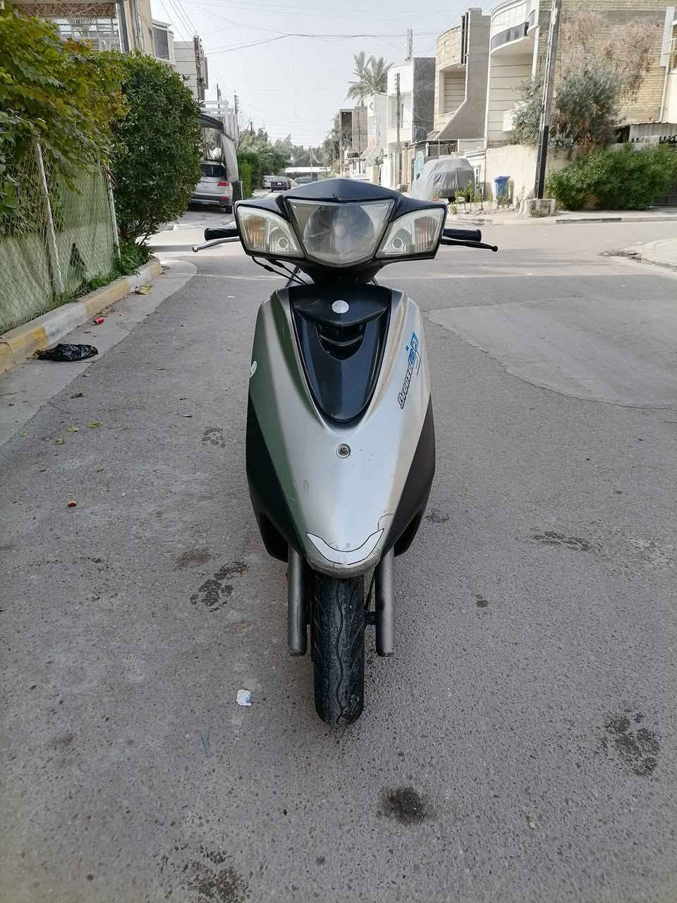 دراجة بريز بغبغاء كلهة شغالة سلف هندر كهربايات الدراجة اي نقص مابيهة الدراجة مكفولة كفالة عامة مال رمبة كلهة ختم واحد جيب وياك فيتر وفحص مكينة خرسة ماتسمع صوتهة السعر 950 المكان بغداد البياع حي العامل الرقم ***********
