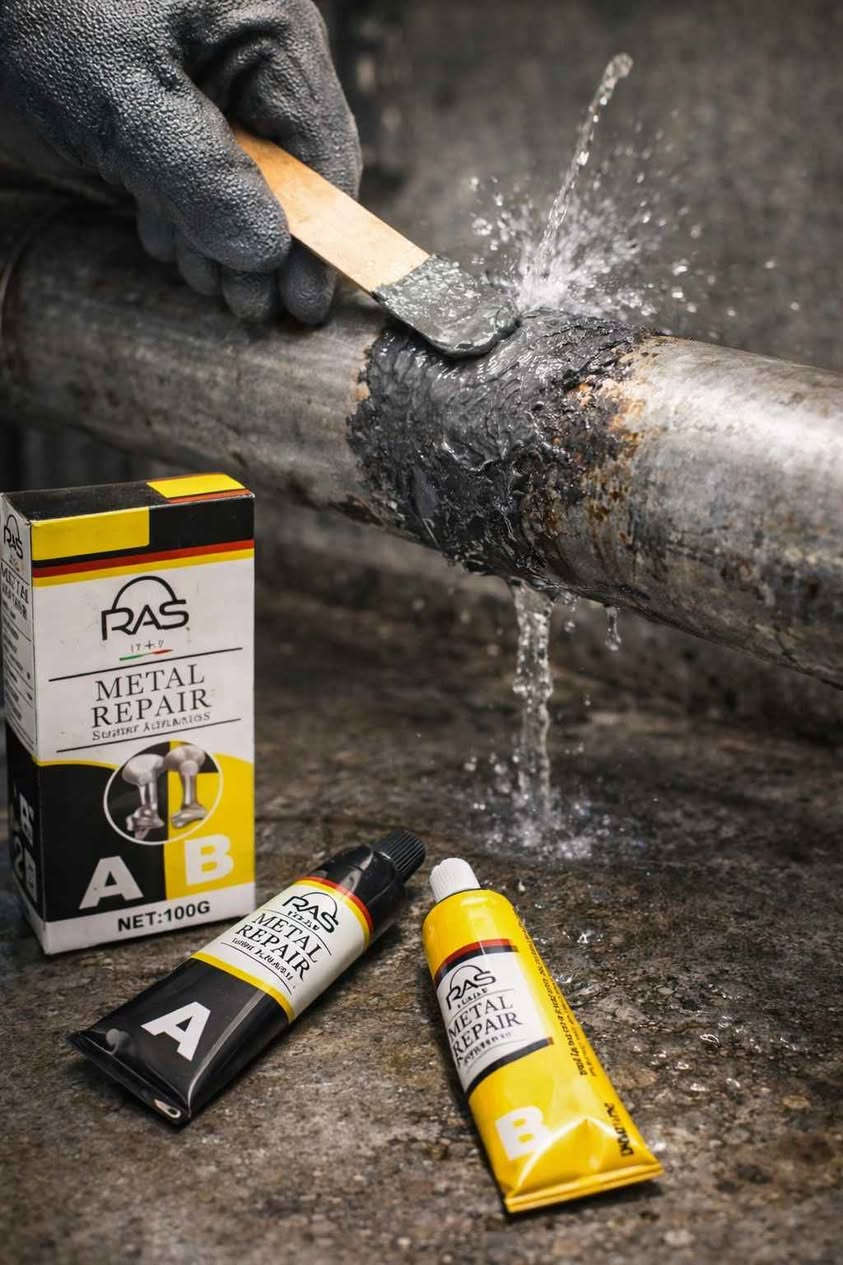 🛠️💪 RAS Metal Repair – الحل السريع لإصلاح المعادن!

• لاصق ثنائي المكونات A+B بنسبة 1:1 🔧
• يمكن تشكيله، صنفرته، أو تلميعه بعد التصلّب ✨
• مقاوم للماء والبرودة ❄️💧
• بديل عملي للحام 🔥

إصلاح قوي وسهل في كل مرة! 💥 الزبير, البصرة


**إذا كنت صاحب هذا الإعلان وتريد حذفه لأي سبب، رجاءا أرسل رسالة إلى الدعم الفني**