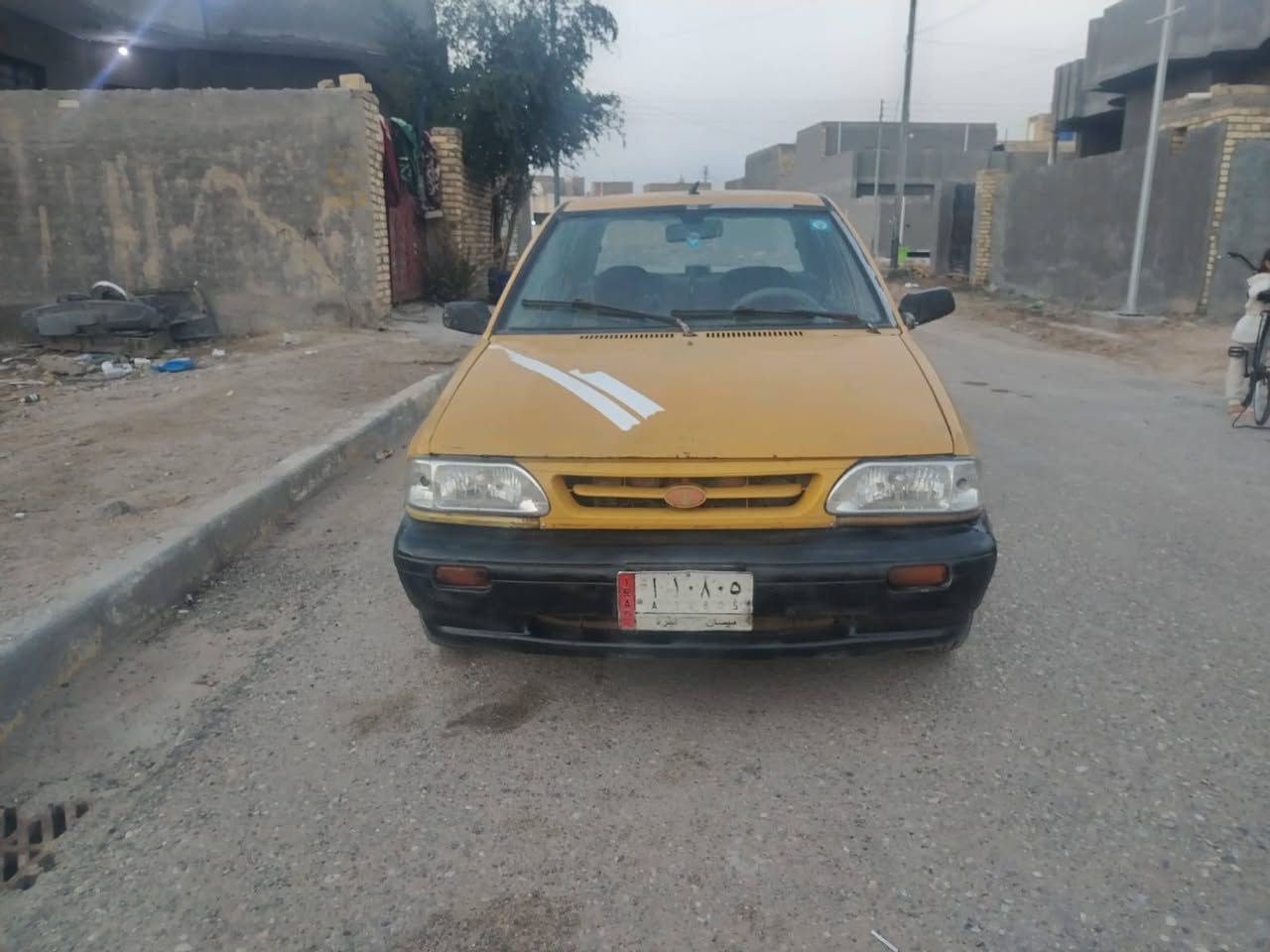 سايبه موديل 11 رقم ميسان الماني سياره جاهزه سنويه 2029 مطلوبه هيه وغرمات 120 فقط دخله هزه سياره بلاديه بعده براكيت ماطك  نضيفه مال جناي مكينه كير كفاله حداديه كهربايات كله شغاله تخم تاير السعر 16 وبيه مجال لشراي العنوان ميسان كميت ***********
