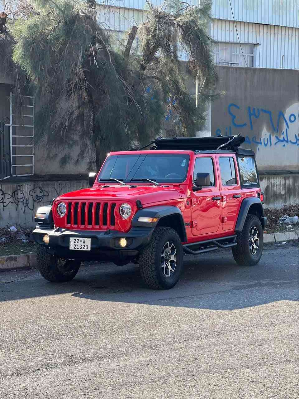 Jeep wrangler 2023
V6
4X4 manuel edition 
فول موصفات
جام كهرباي
٦سلندر
دبل اكسل
سماعة alpine 
حساس
كاميرة
ريتايدر
اكسل فول نضام تحكمات
سيارة بيلادي عالي ١٢٥سم
ماشي ١٤الف
سيارة بدون صبغ بدون بارد بدون تبديل
هسا سويتها رقم قبل أسبوع كلشي جديد حتى ٢٠٣١
ربع دينار مابي مصارف
***********
وتساب أربيل, العراق
