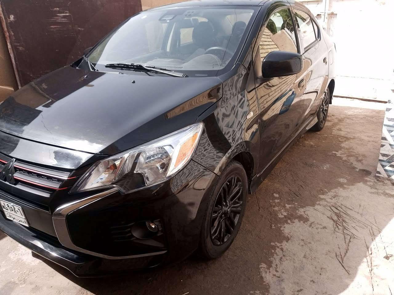 مستبوشي ميراج موديل 2024/G4 محرك/1200cc/حادثه جامغ وبنيد اليسار  شاشة تحكم ستيرن رادار مثبت سرعة السيارة بدون رقم مدفوع الكمرك اليحب يشتري يتصل على الرقم/ ***********
