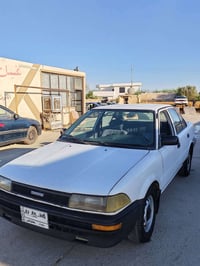كورلا 1990 • رقم بغداد • تكييف شغال