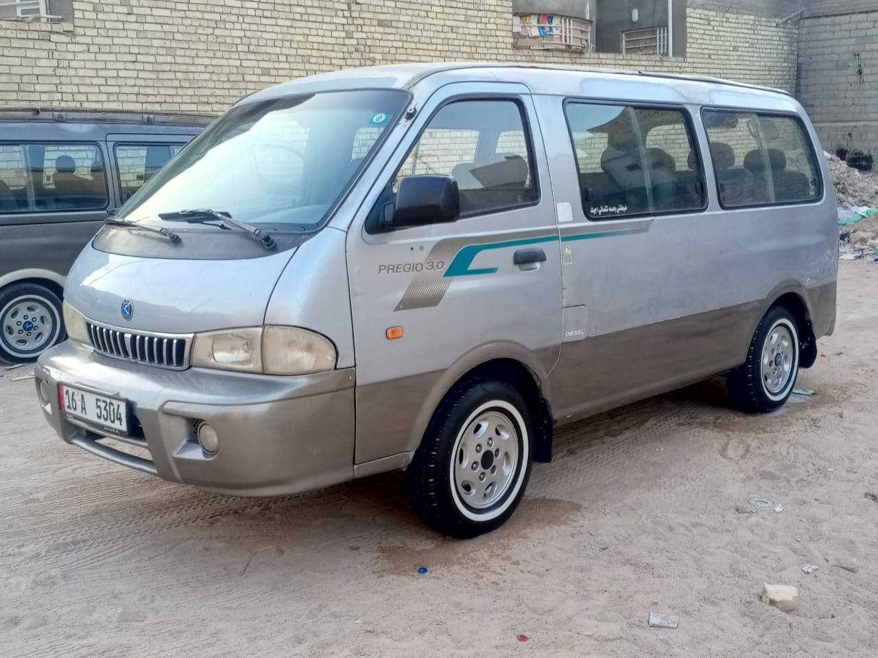 سلام عليكم كيه بريجو للبيع موديل 2004رقم انكليزي قادسيه مصفره هيئه ومرور للاستفسار  الاتصال على الرقم ***********
