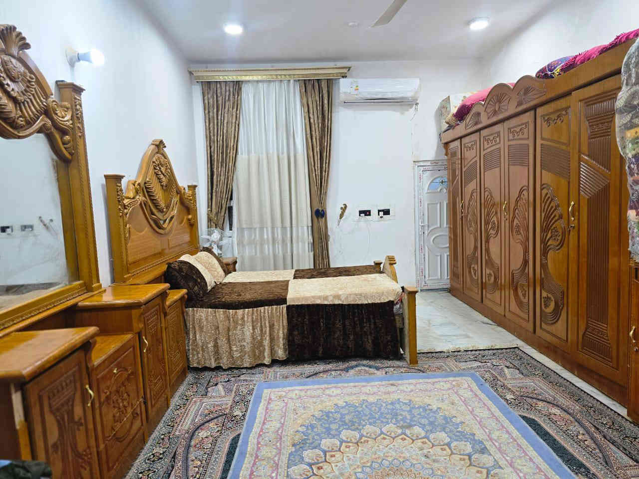 غرفة نوم خشب تزكام فول نظافة ومواصفات المكان الشطرة ***********
