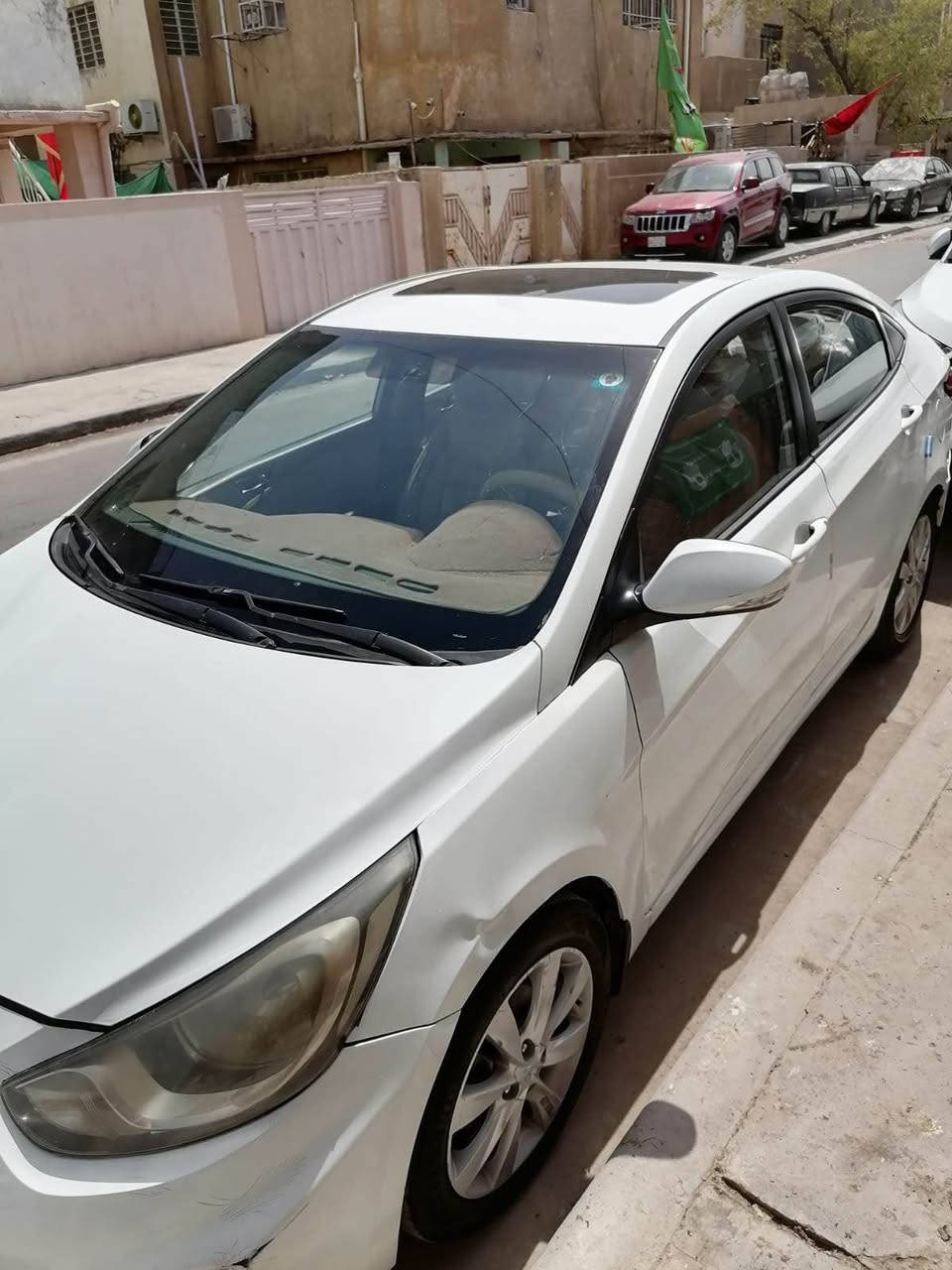 اكسنت  خليجي محرك 1600 دوش موديل 2012 بيها قطع صبغ سياره حزامً تكدر ادكول داير  جاهزه من كل النواحي تبريد مكينة كير  بسميً تحويل ثاني يوم 
*********** مكاني بغداد جديده بغداد, العراق
