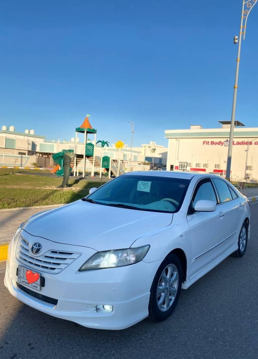 سلام عليكم 
تويوتا كامري 2009  GLX رياضي خليجي بيها صبغ قطعتين فقط ول باقي مكفول من صبغ ول ضربه رقم بصره تحويل مكينه 2400 مكفوله وجاهزه تخم تاير حداديه تبريد كله جديد تبريد قطعتين فتحه صاج دواخل تحكم ستيرن حساسات امامي خلفي برده خلفيه لايت زنون مثبت سرعه سياره جاهزه سعر 110 بيها مجال الاستفسار *********** البصرة, العراق
