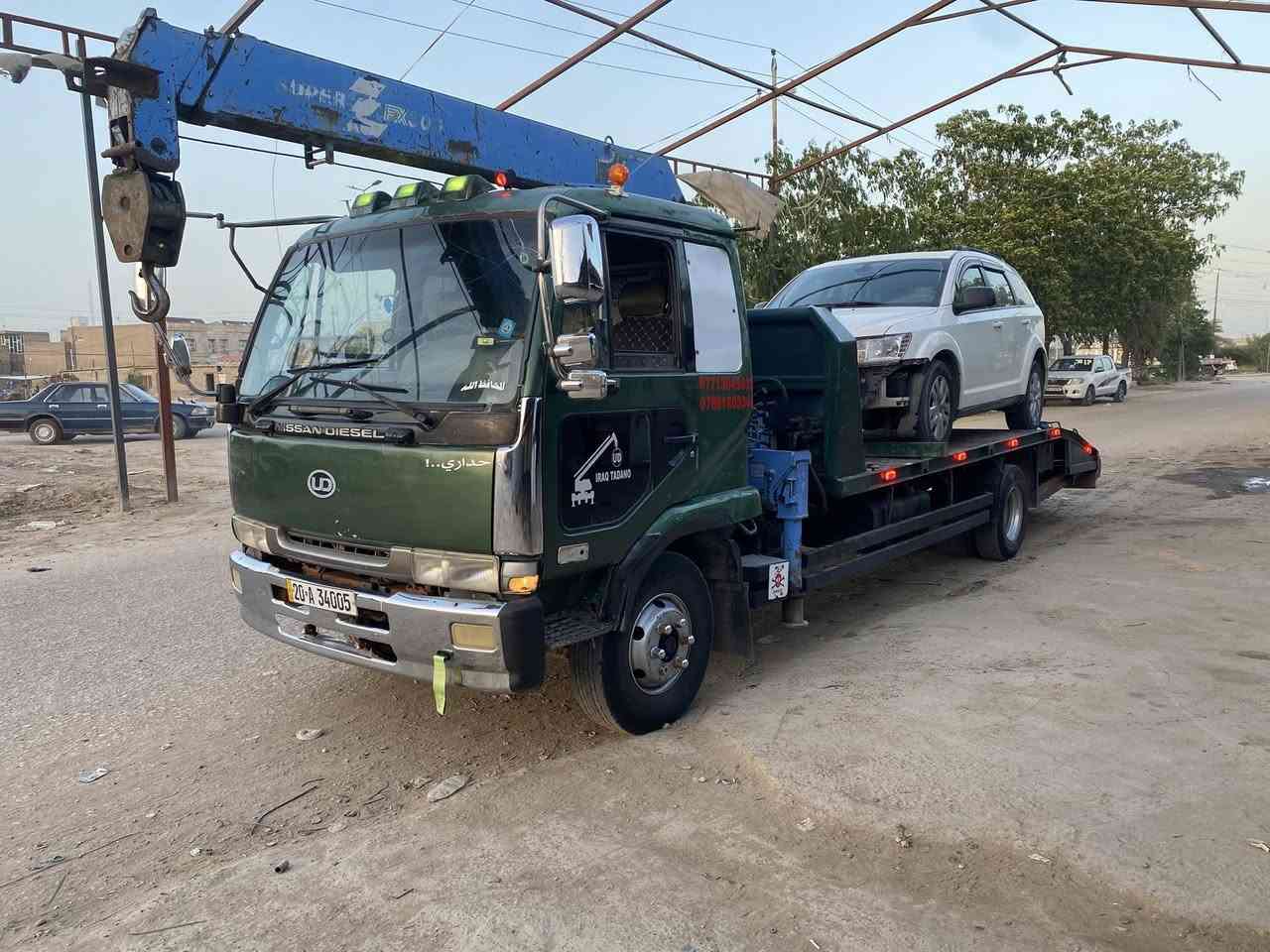 @كرين بابل : ((1/بئسرع وقت 2/بسعر مناسب 3/ثقه وامان))
((خدمه نقل ليلا ونهارا 24ساعة ☎️🛻))
...كرين لنقل سيارات اربيل كركوك سليمانية دهوك زاخو ابراهيم خليل حاجي اومران كلار پرويز خان سوران خليفان رواندز ,,, بغداد موصل فلوجة انبار سامراء كربلاء نجف سماوه ديوانية بصره كوت ديالا ،،،نقل سياره من اربيل إلى جميع محافظات من جميع محافظات الي اربيل.......*********** 

***********
بادراه افاق ابو حيدر
